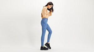 Mile High Super Skinny Kadın Jean Pantolon-Galaxy Stoned