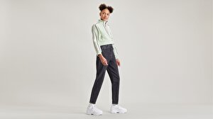Yüksek Bel Tapered Fit Kadın Jean Pantolon-Bomb Dot Com