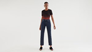 501® Kadın Crop Jean Pantolon-Deep Dark