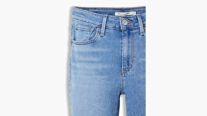 721 High-Waisted Skinny Kadın Jean Pantolon - Medium Wash
