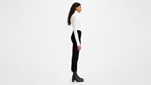 724™ High Rise Straight Crop Kadın Jean Pantolon - Soft Black