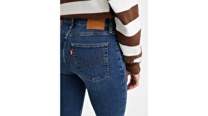 721™ High Rise Skinny Kadın Jean Pantolon - Blue Wave Dark