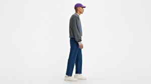 501® Levi's® '93 Crop Erkek Jean Pantolon - Medium Indigo Stonewash