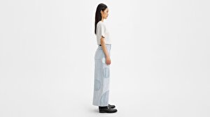 Levi's® Made & Crafted® Wide Barrel Kadın Jean Pantolon - Indigo Pattern