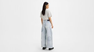 Levi's® Made & Crafted® Wide Barrel Kadın Jean Pantolon - Indigo Pattern