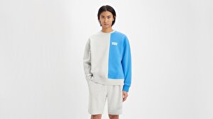Relaxed Graphic Crew Sweatshirt