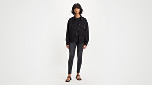 720™ High Rise Super Skinny Kadın Jean Pantolon - Black Mustang