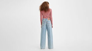 94' Baggy Wide Leg Kadın Jean Pantolon - Light Touch