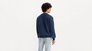 Standard Fit Graphic Crewneck Sweatshirt