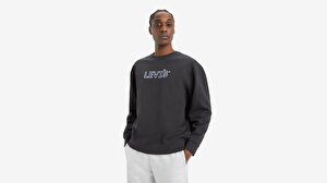 Relaxed Graphic Crewneck Sweatshirt