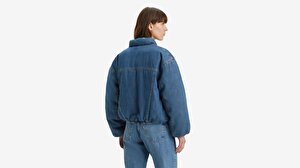 90's Padded Trucker Ceket Mont