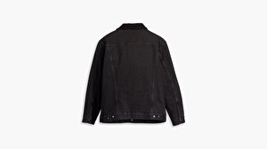 Relaxed Fit Sherpa Trucker Ceket