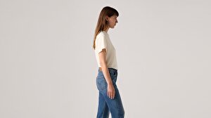 501® Crop Selvedge Kadın Jean Pantolon - After Four Selvedge