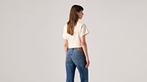 501® Crop Selvedge Kadın Jean Pantolon - After Four Selvedge