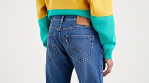 501® Levi's® Original Erkek Jean Pantolon - Her Eyes - Dark Blue