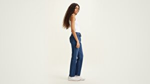 501® Levi’s®Original Kadın Jean Pantolon -  Dark Indigo Worn In