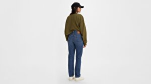 501® Levi’s®Original Kadın Jean Pantolon -  Dark Indigo Worn In