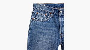 501® Levi’s® Original Kadın Jean Pantolon - Medium Indigo Worn In