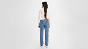 501® Levi’s® Original Kadın Jean Pantolon - Medium Indigo Worn In