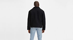 Type 3 Sherpa Trucker Berk Siyah Erkek Trucker
