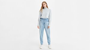High Loose Kadın Taper Jean Pantolon-Way Out Tencel