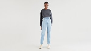 High Loose Kadın Taper Jean Pantolon-Way Out Tencel