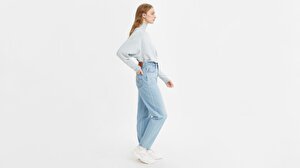 High Loose Kadın Taper Jean Pantolon-Way Out Tencel