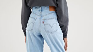 High Loose Kadın Taper Jean Pantolon-Way Out Tencel