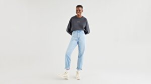 High Loose Kadın Taper Jean Pantolon-Way Out Tencel