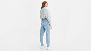 High Loose Kadın Taper Jean Pantolon-Way Out Tencel