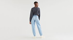 High Loose Kadın Taper Jean Pantolon-Way Out Tencel