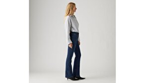 725™ High Rise Bootcut Kadın Jean Pantolon - Blue Wave Dark