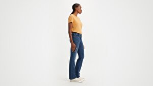 725™ High Rise Bootcut Kadın Jean Pantolon - Blue Wave Dark