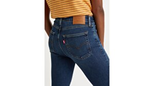 725™ High Rise Bootcut Kadın Jean Pantolon - Blue Wave Dark