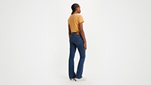 725™ High Rise Bootcut Kadın Jean Pantolon - Blue Wave Dark