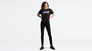721 Yüksel Bel Skinny Fit Kadın Jean Pantolon-Stonewash Black