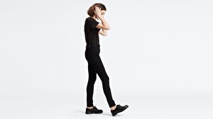 721 Yüksel Bel Skinny Fit Kadın Jean Pantolon-Stonewash Black