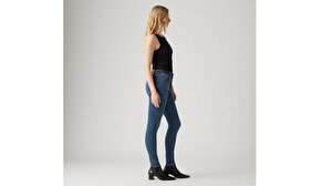 721™ High Rise Skinny Kadın Jean Pantolon - Blue Wave Dark