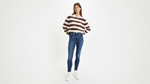 721™ High Rise Skinny Kadın Jean Pantolon - Blue Wave Dark