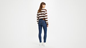721™ High Rise Skinny Kadın Jean Pantolon - Blue Wave Dark