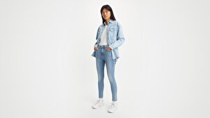721™ High Rise Skinny Kadın Jean Pantolon - Blue Wave Light
