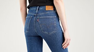 Mile High Super Skinny Kadın Jean Pantolon - Venice For Real - Dark Indigo