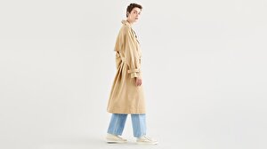 Miko Trench Kadın Bej Mont