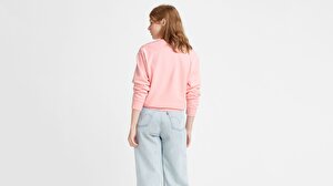 Standard Bisiklet Yaka Sweatshirt
