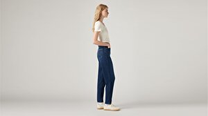 High Waisted Mom Kadın Jean Pantolon - Winter Cloud