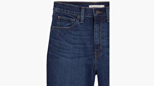 High Waisted Mom Kadın Jean Pantolon - Winter Cloud