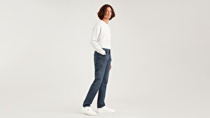 502™ Regular Tapered Erkek Jean Pantolon-Richmond Blue Black Od Adv