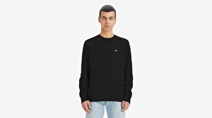 New Original Crew Siyah Erkek Sweatshirt