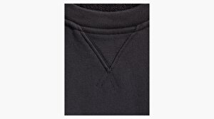 New Original Crew Siyah Erkek Sweatshirt