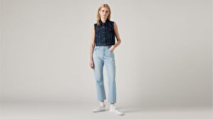 501® Kadın Crop Jean Pantolon-Luxor Ra